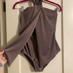 One piece bathing suit